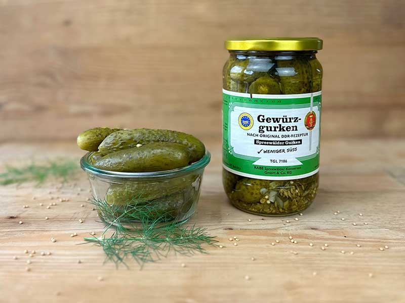Gewürzgurken nach DDR Rezept von Spreewald Rabe