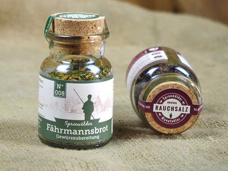 Fährmannsbrot Gewürz im Korkglas