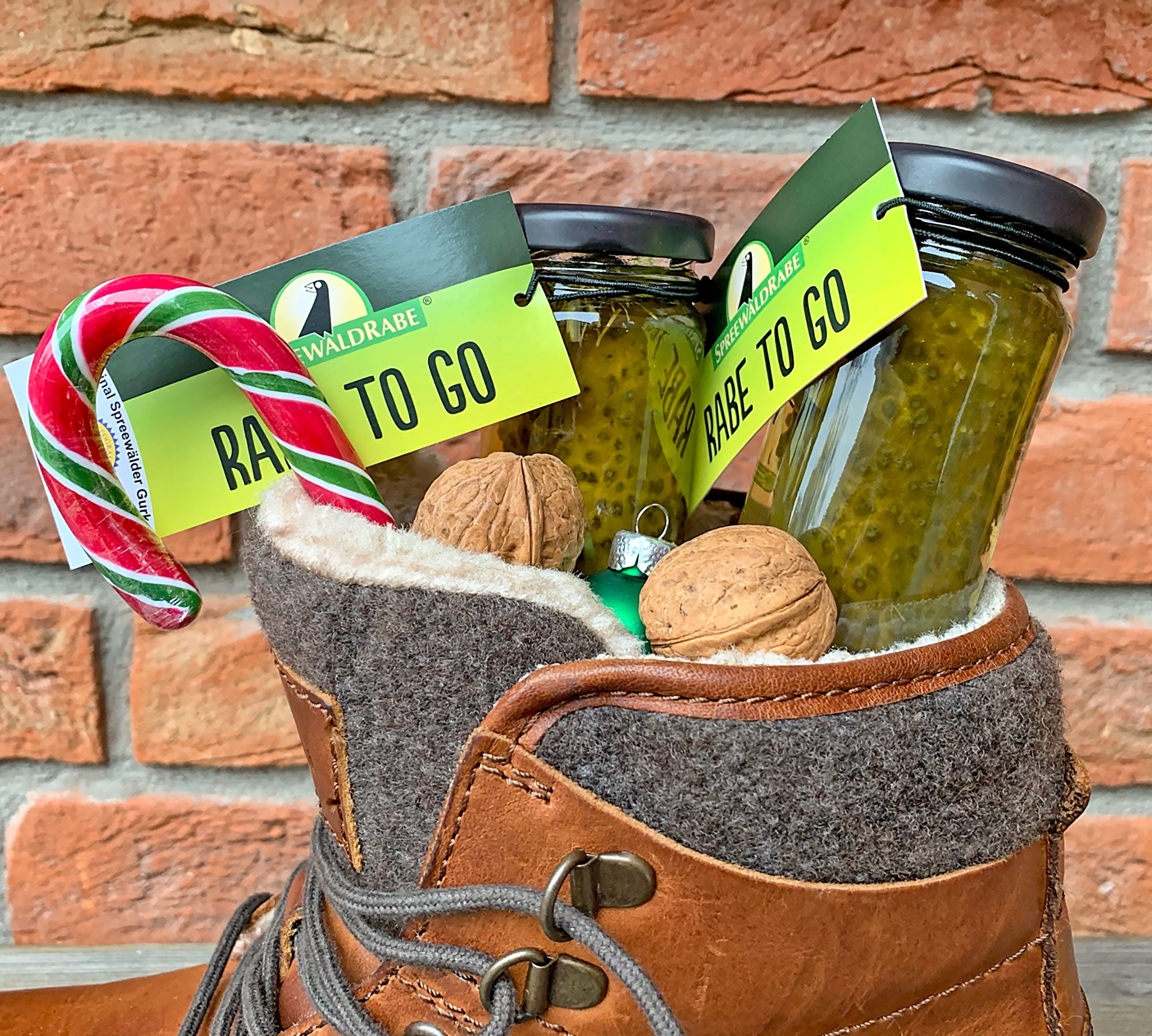 Gewürzgurke to Go als Nikolausgeschenk