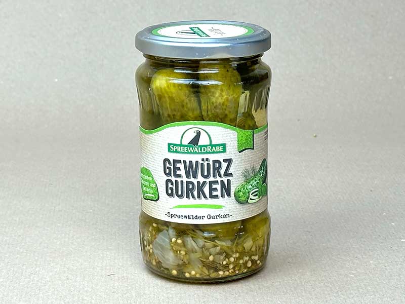 Spreewald Rabe Gewürzgurken