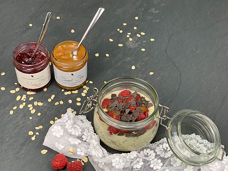 Himbeer Konfitüre Anwendung