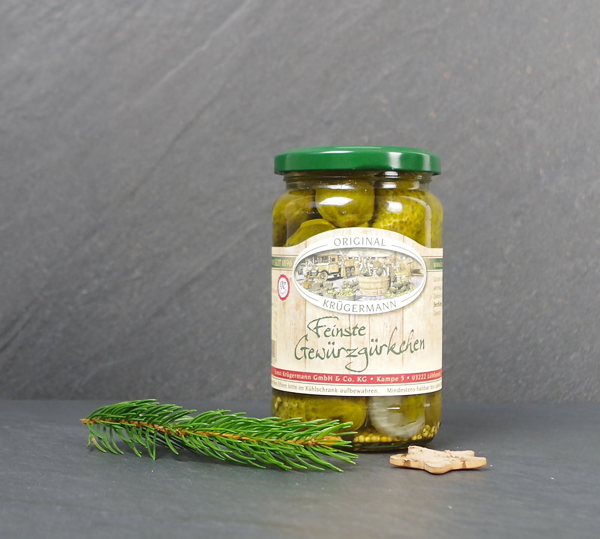 Gewürzgurken zu Weihnachten von Krügermann