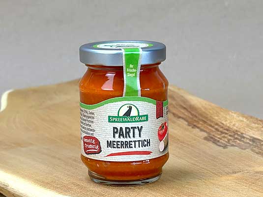 Party Meerrettich im Glas von Spreewald Rabe