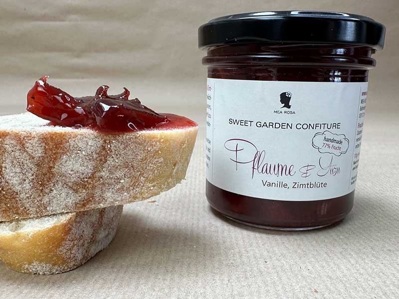 Mea Rosa Pflaume & Yuzu Konfitüre Brotaufstrich