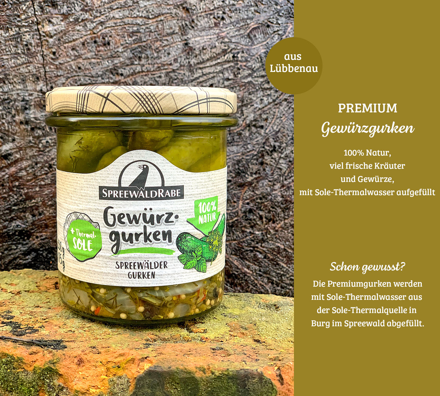 Premium Gewürzgurken von Spreewald Rabe Produktinformation
