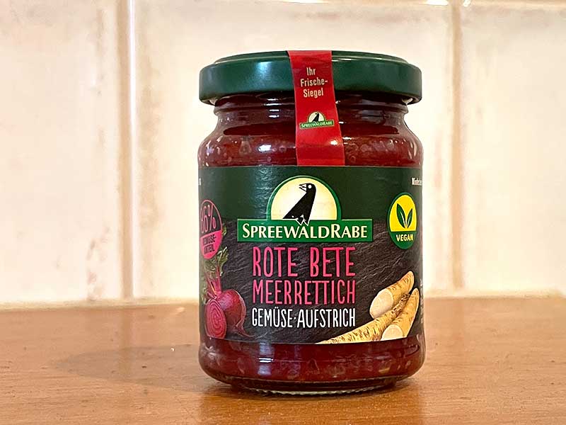 Rabe Rote Bete Meerrettich Aufstrich