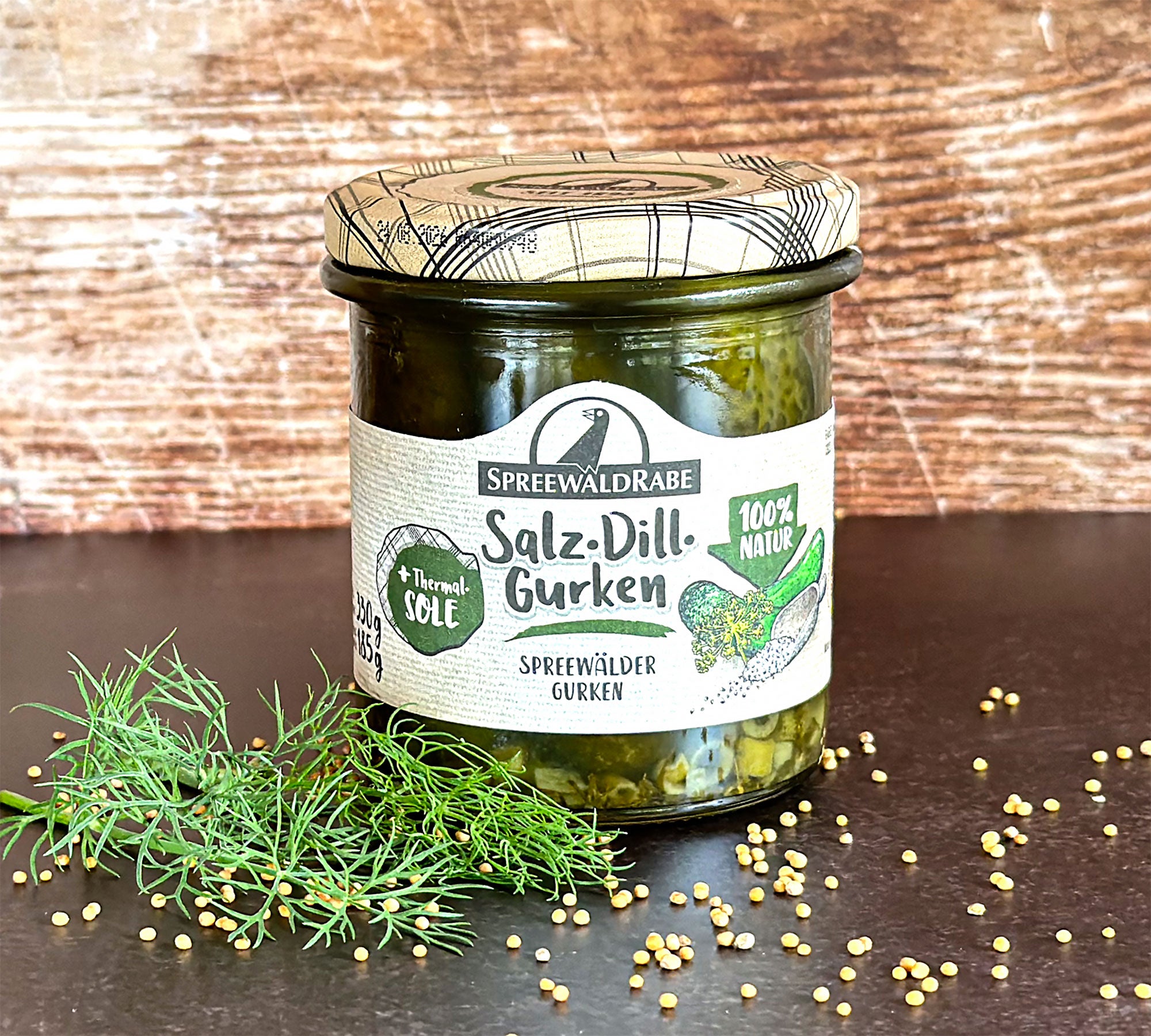 Produkte Spreewald Rabe Premium Salz-Dill-Gurken im Glas