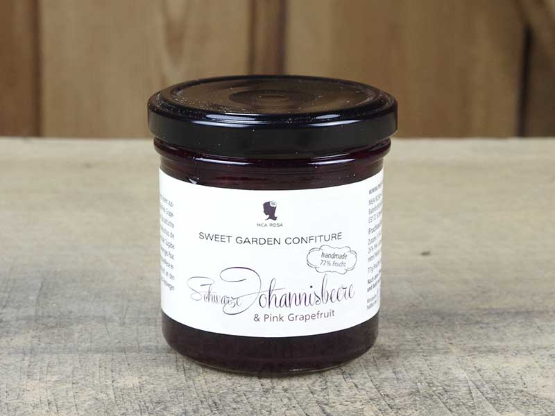 Mea Rosa Schwarze Johannisbeere Konfitüre Konfitüre