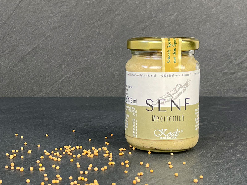 Koal´s Meerrettich Senf im Glas