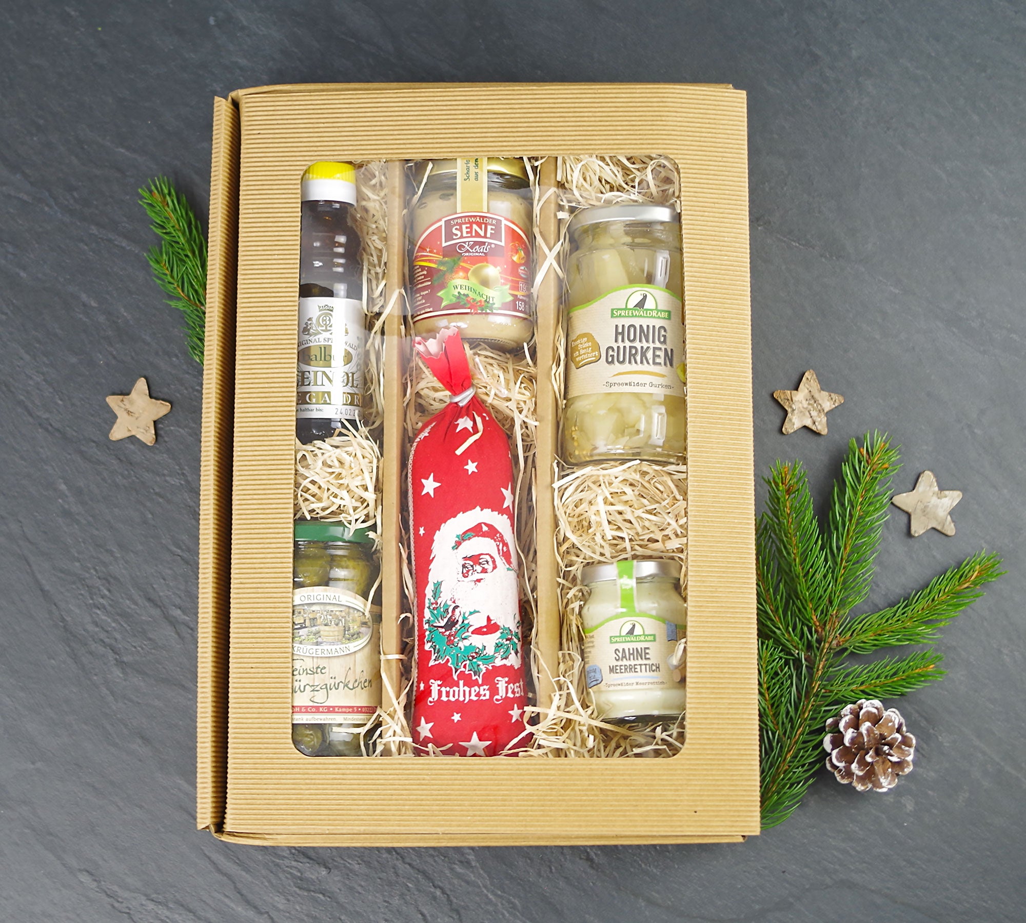 Geschenk Weihnachtsbox Spreewald