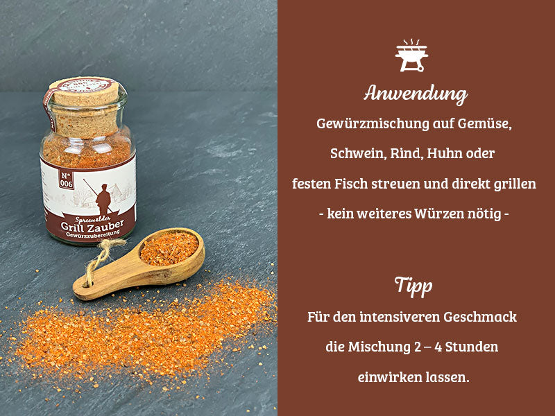 Rezept für Grill Zauber Gewürz