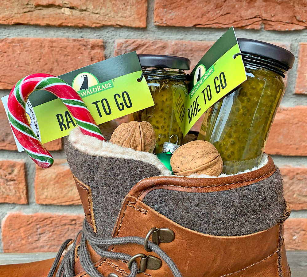 
                  
                    Gewürzgurke to Go als Nikolausgeschenk
                  
                