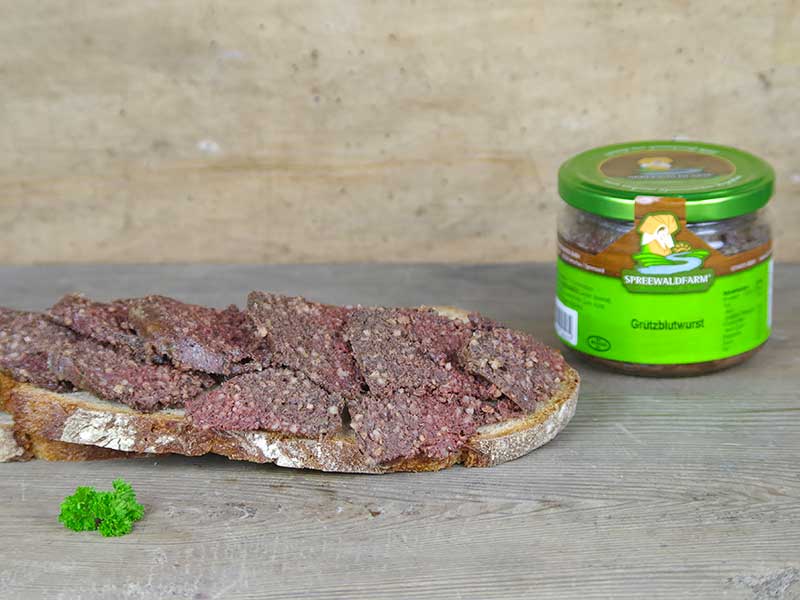 Spreewaldfarm Grützblutwurst im Glas