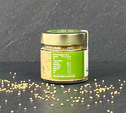 Gurken Senf 115 ml Glas Etikett