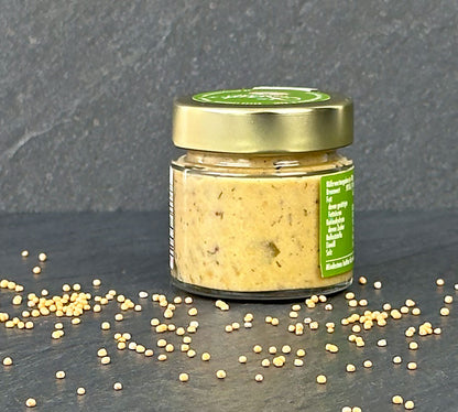 Gurken Senf 115 ml Glas Rückseite