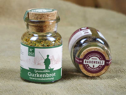 Spreewald Gurkenbrot Gewürz im Korkglas