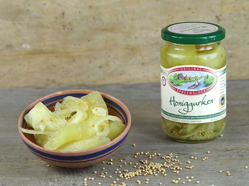 Honiggurken im Glas von Krügermann