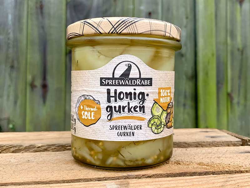 Spreewald Rabe Premium Honiggurken