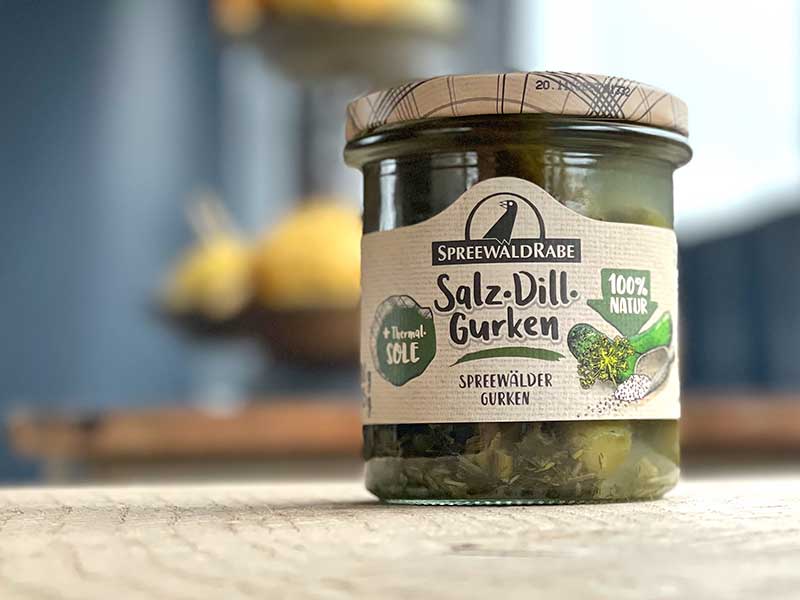 Produkte Spreewald Rabe Premium Salz-Dill-Gurken