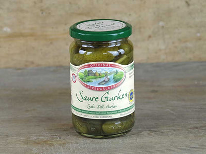 saure gurken aufbewahren Krügermann Saure Gurken 370 & 720 ml Glas