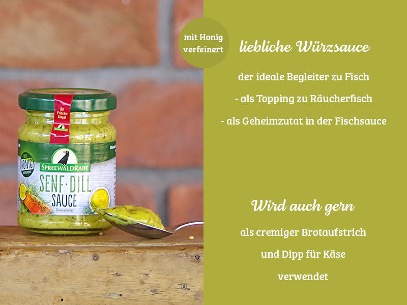 Senf-Dill Sauce Rezept
