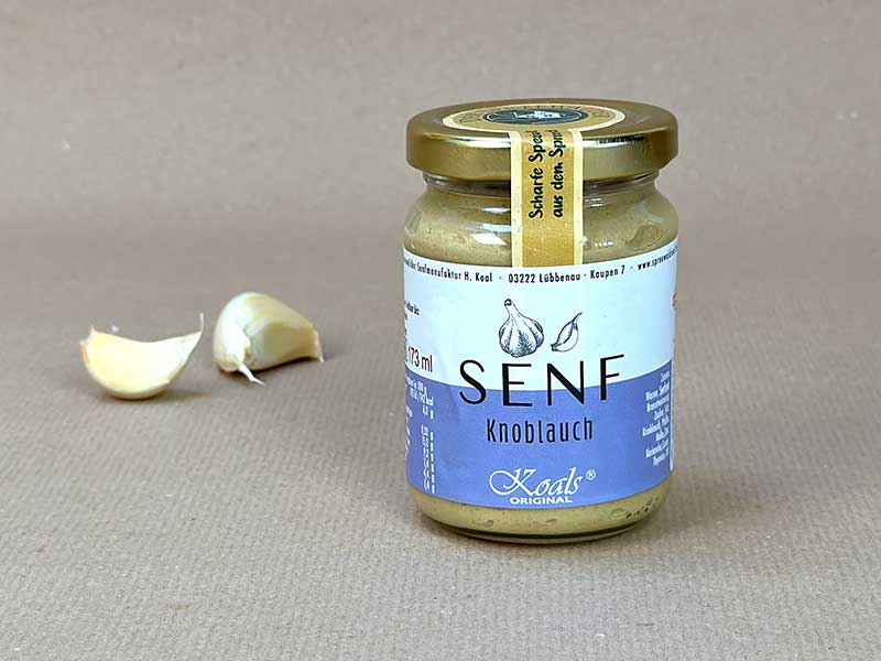 Koal´s Knoblauch Senf im Glas