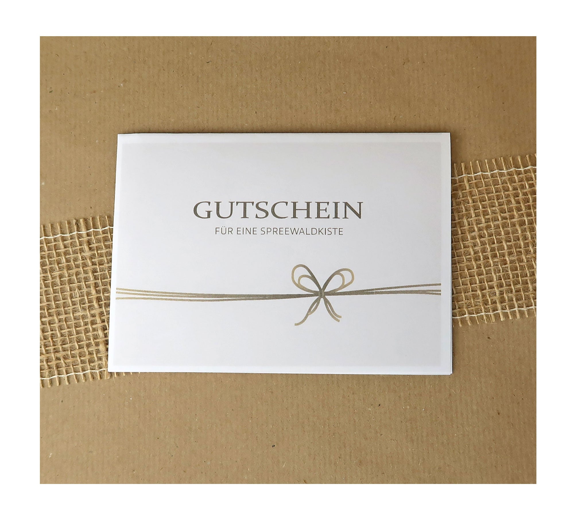 Spreewaldkiste Gutscheinvorlage neutral zum selberausdrucken