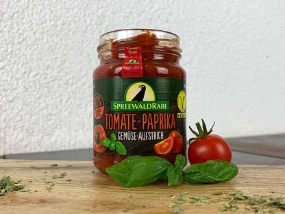 Tomate Paprika Aufstrich von Spreewald Rabe